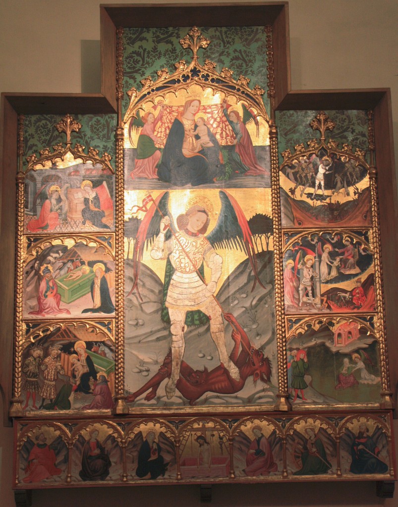 Foto: Retablo de la iglesia de santa María Magdalena - Vilafranca del Cid (Castelló), España