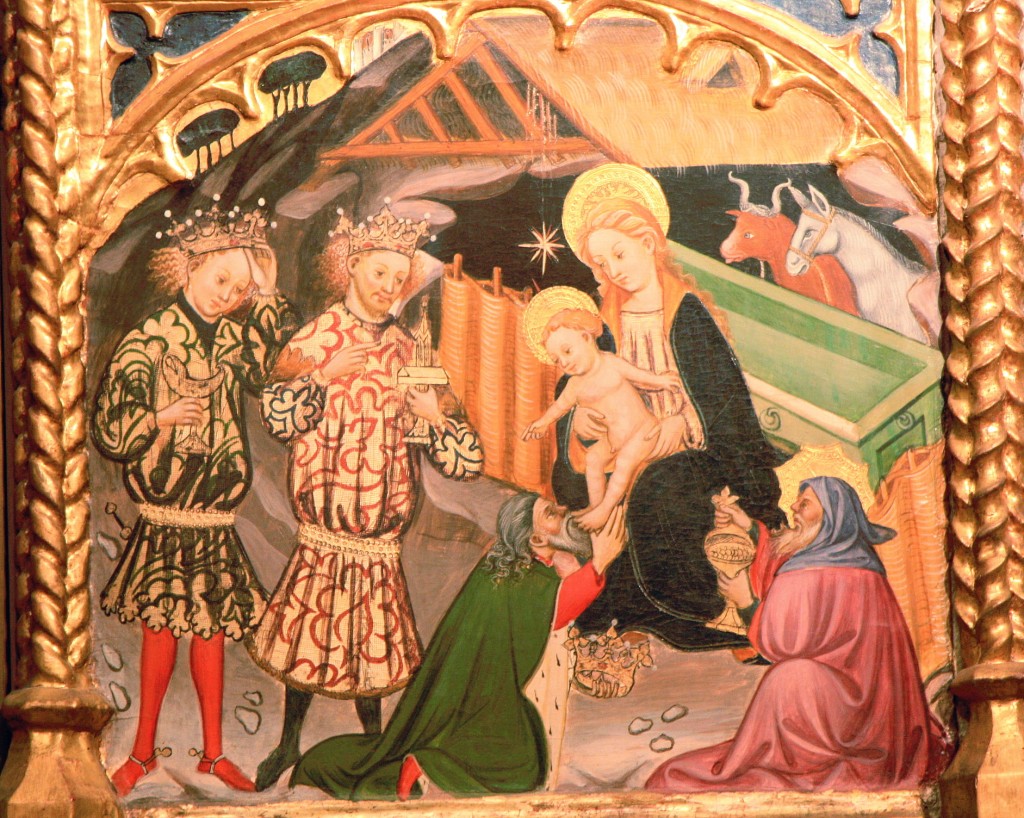 Foto: Retablo de la iglesia de santa María Magdalena - Vilafranca del Cid (Castelló), España