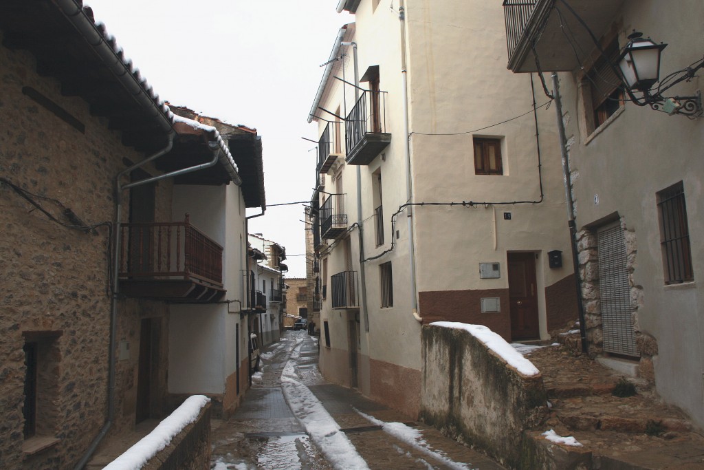 Foto: Después de la nevada - Vilafranca del Cid (Castelló), España