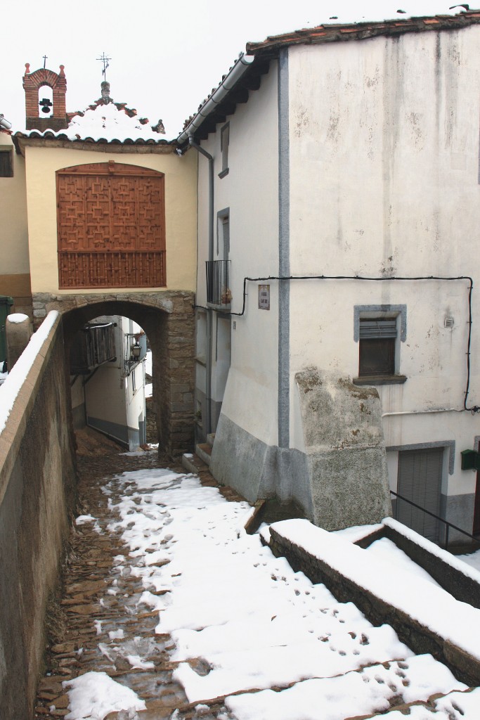 Foto: Después de la nevada - Vilafranca del Cid (Castelló), España