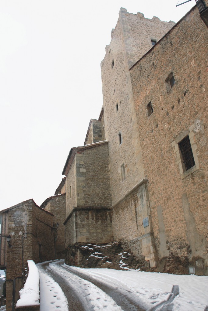 Foto: Después de la nevada - Vilafranca del Cid (Castelló), España