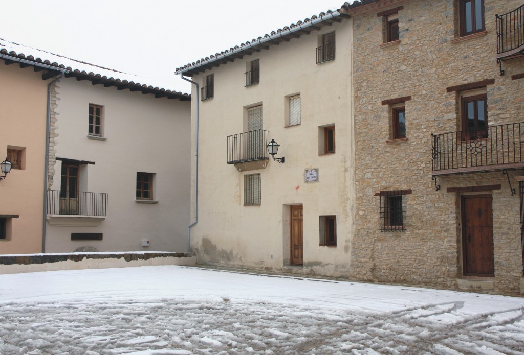 Foto: Después de la nevada - Vilafranca del Cid (Castelló), España