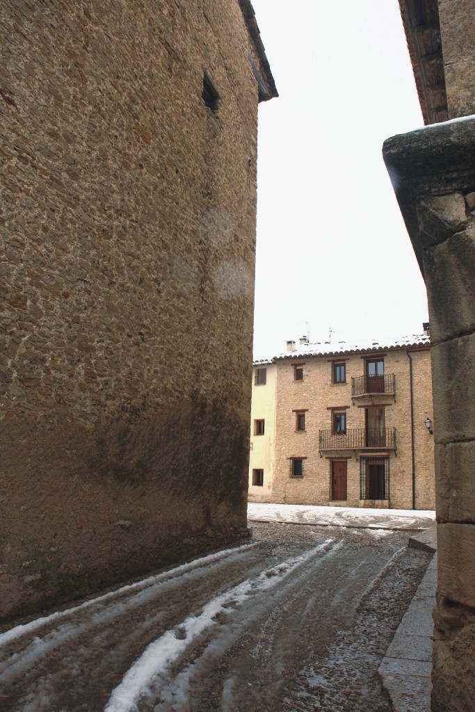 Foto: Después de la nevada - Vilafranca del Cid (Castelló), España