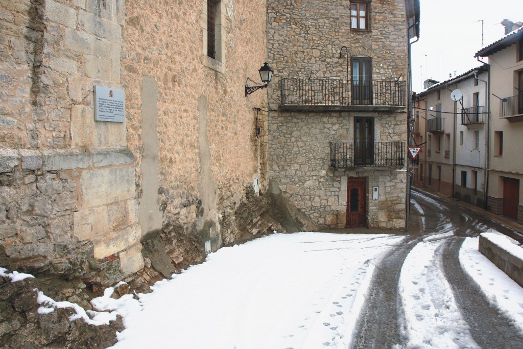 Foto: Después de la nevada - Vilafranca del Cid (Castelló), España