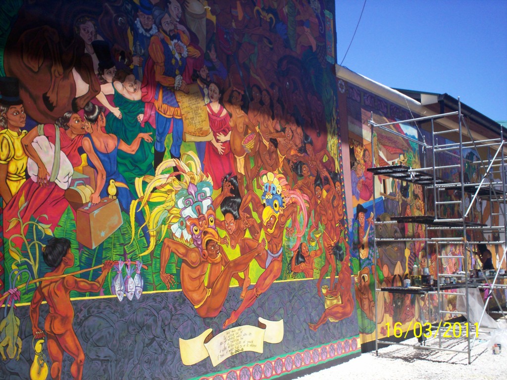 Foto: MURAL DEL MUSEO MUNICIPAL DE CARTAGO - Cartago, Costa Rica