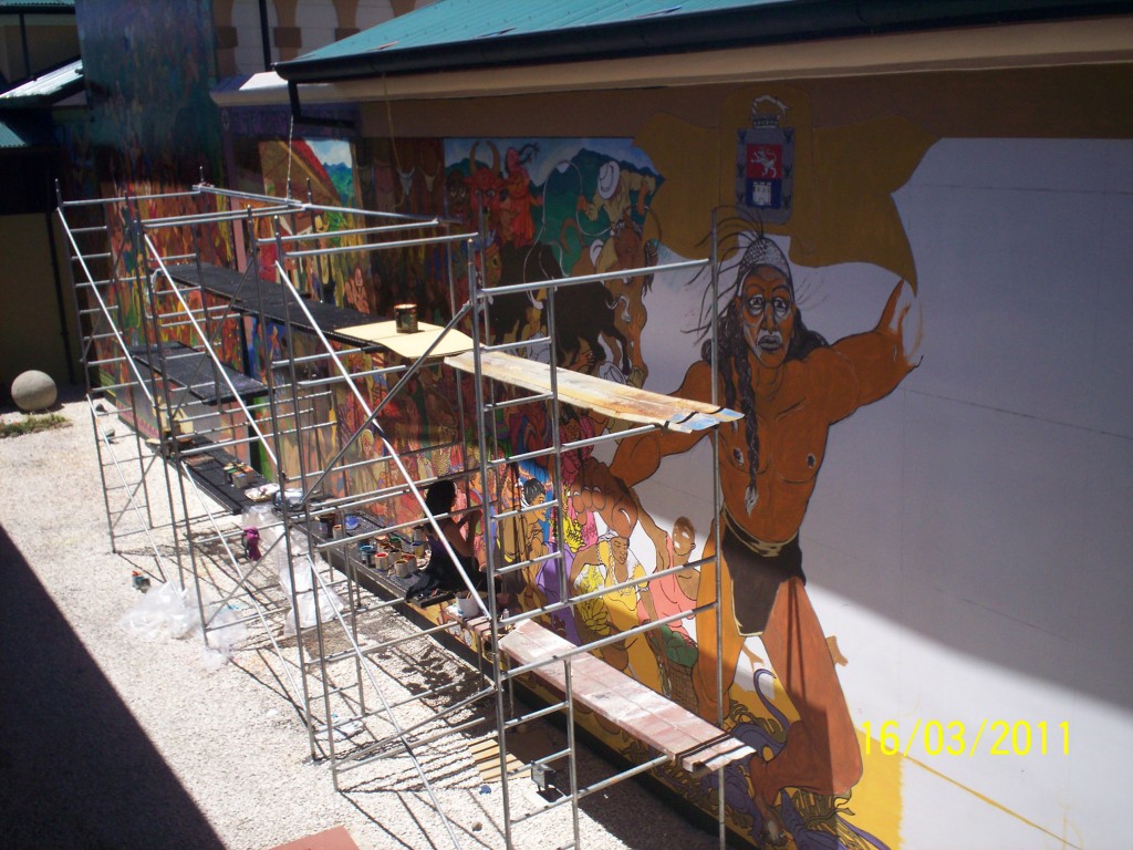 Foto: MURAL DEL MUSEO MUNICIPAL DE CARTAGO - Cartago, Costa Rica