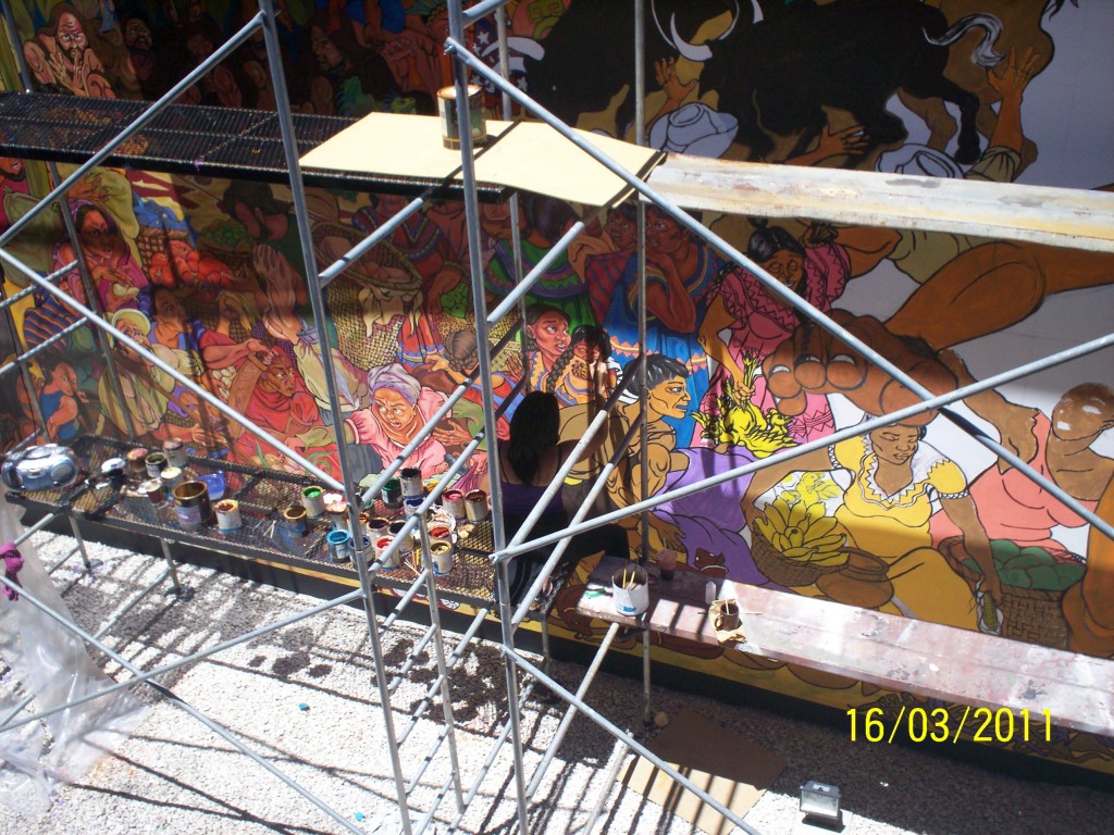 Foto: MURAL DEL MUSEO MUNICIPAL DE CARTAGO - Cartago, Costa Rica