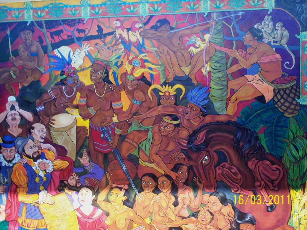 Foto: MURAL DEL MUSEO MUNICIPAL DE CARTAGO - Cartago, Costa Rica