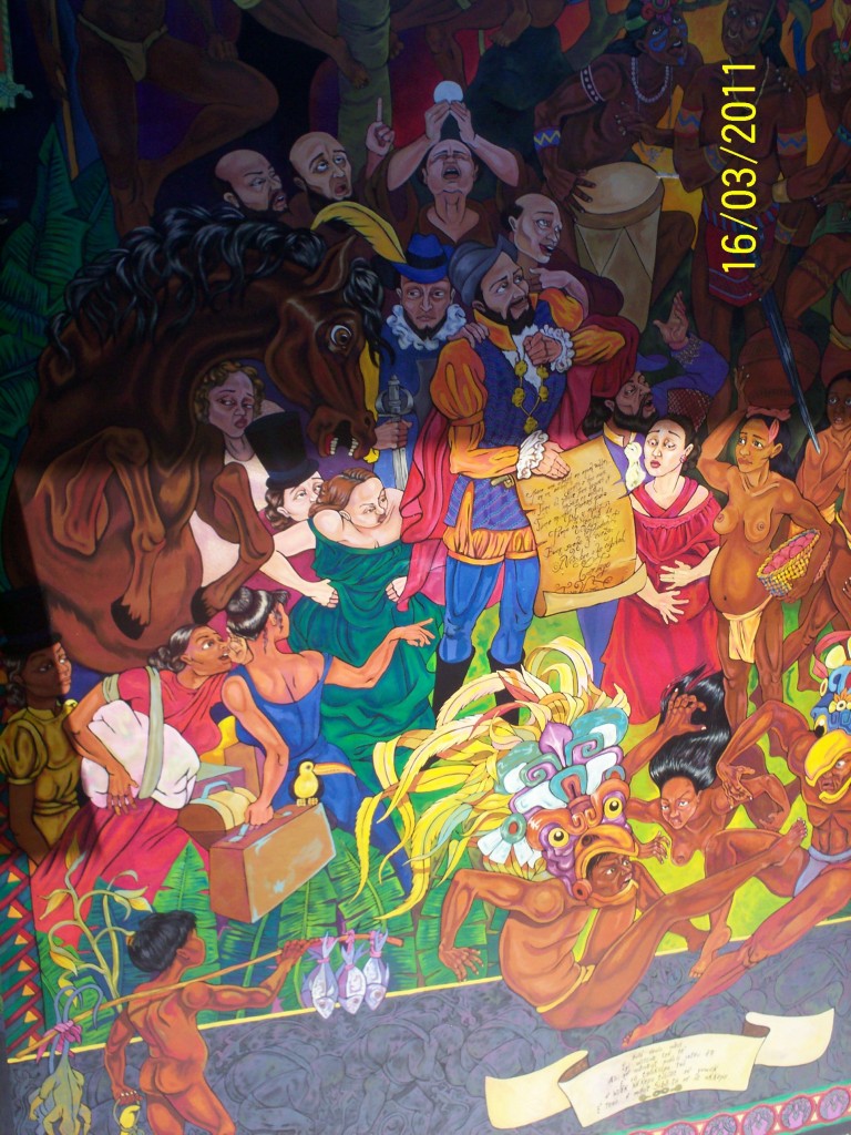 Foto: MURAL DEL MUSEO MUNICIPAL DE CARTAGO - Cartago, Costa Rica