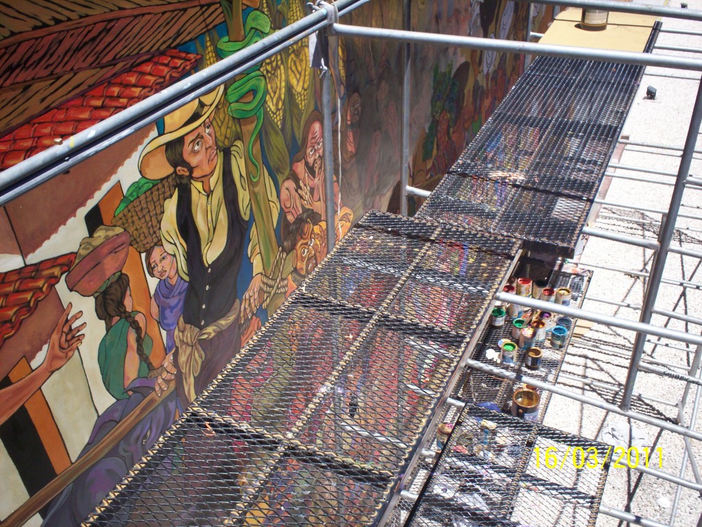 Foto: MURAL DEL MUSEO MUNICIPAL DE CARTAGO - Cartago, Costa Rica