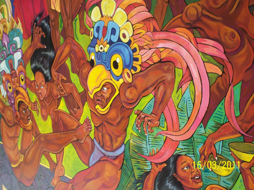 Foto: MURAL DEL MUSEO MUNICIPAL DE CARTAGO - Cartago, Costa Rica