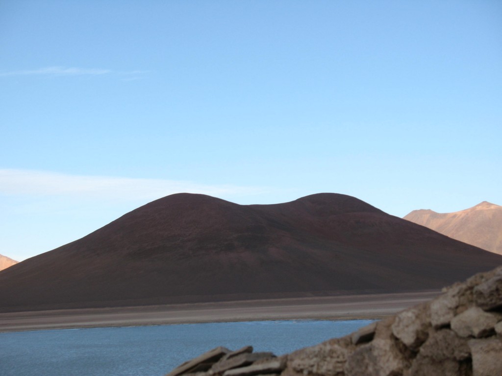Foto: Laguna Blanca y alrededores. - Sud Lípez (Potosí), Bolivia