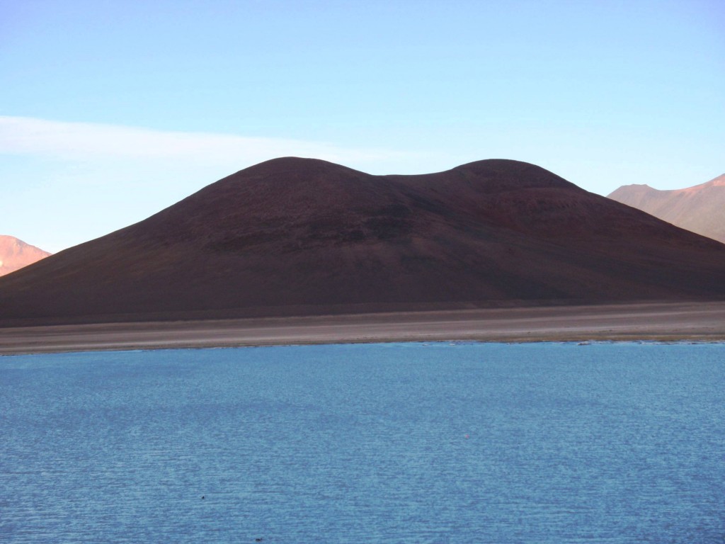 Foto: Laguna Blanca y alrededores. - Sud Lípez (Potosí), Bolivia