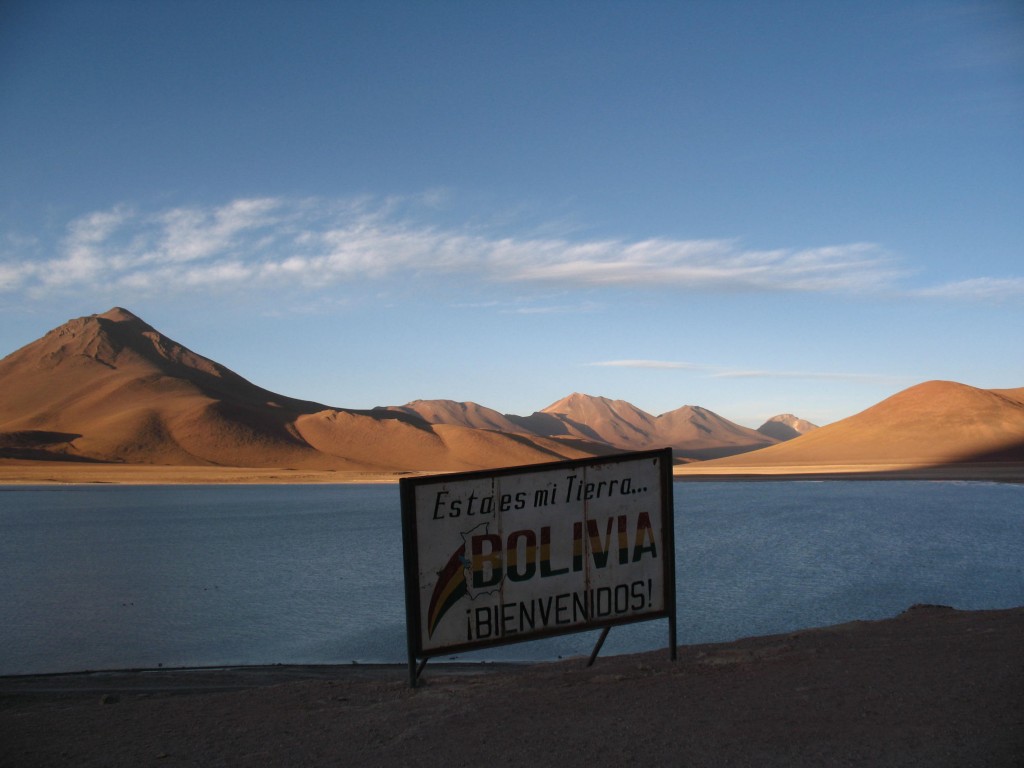 Foto: Laguna blanca y alrededores - Sud Lípez (Potosí), Bolivia