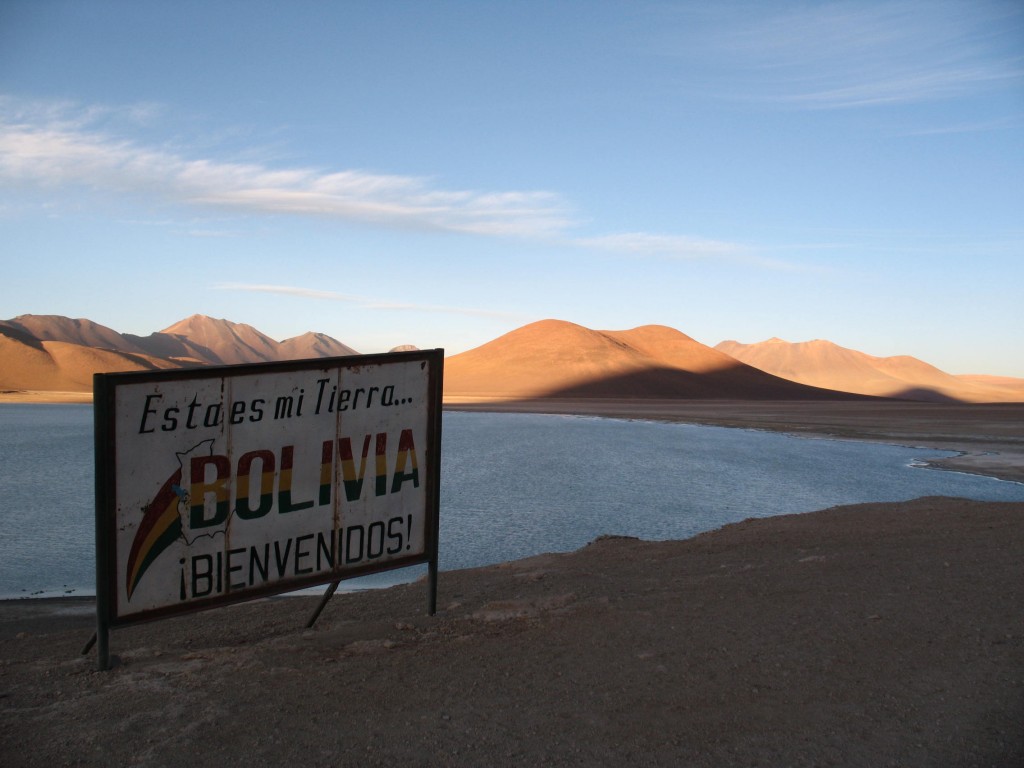 Foto: Laguna blanca y alrededores - Sud Lípez (Potosí), Bolivia
