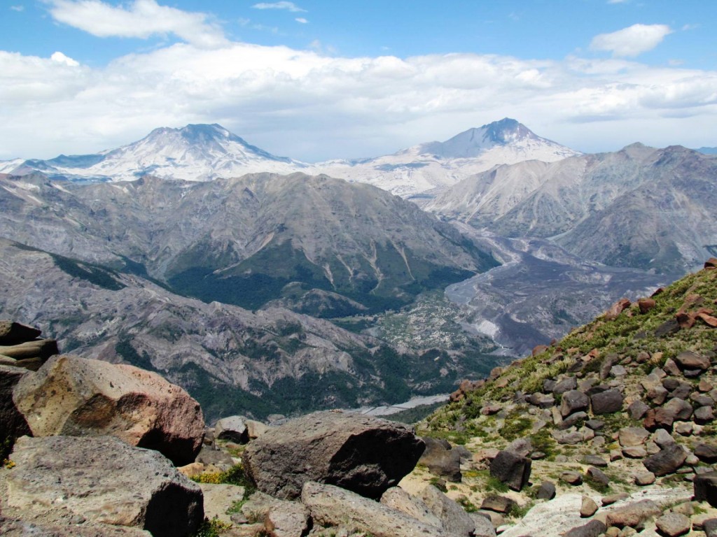 Foto: Vista desde la cumbre del Enladrillado - Vilches (Maule), Chile