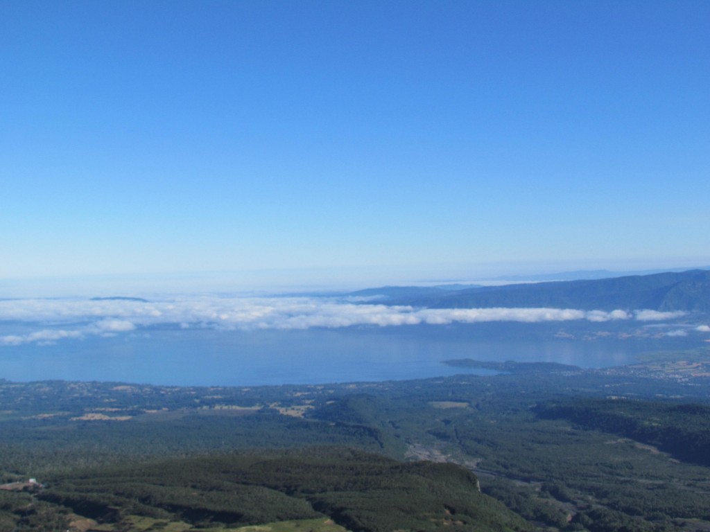 Foto: Vista al lago Villarrica - Pucón (Araucanía), Chile