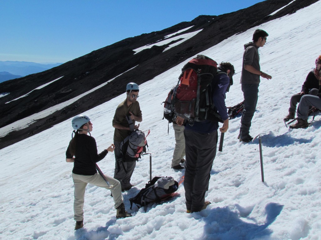 Foto: Ascenso al volcán Villarrica - Pucón (Araucanía), Chile