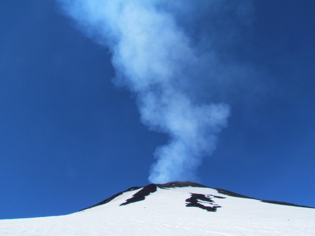 Foto: Ascenso al volcán Villarrica - Pucón (Araucanía), Chile