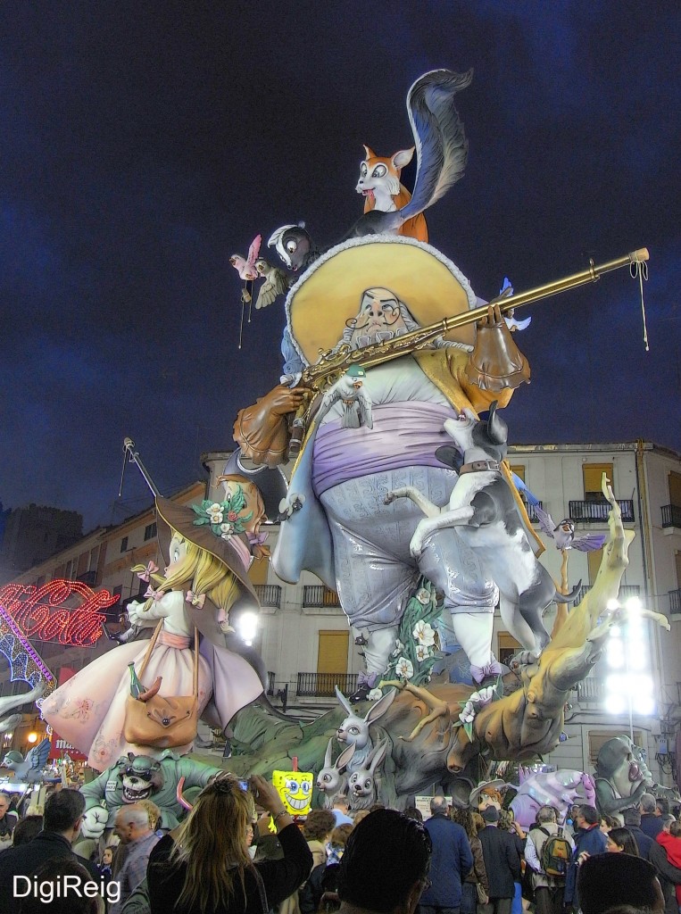 Foto: Falla El Cazador Cazado - Valencia (València), España