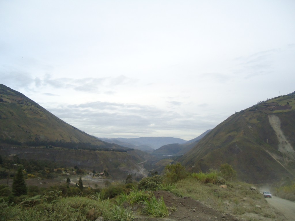 Foto: Via Baños-Penipe - Bilbao (Chimborazo), Ecuador