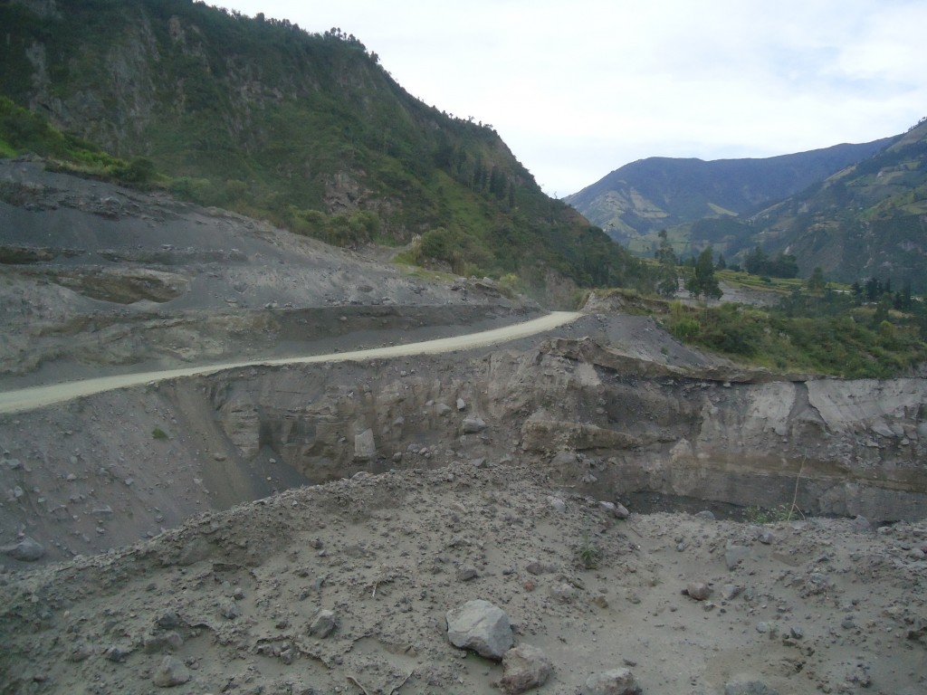 Foto: Via Baños-Penipe - Bilbao (Chimborazo), Ecuador