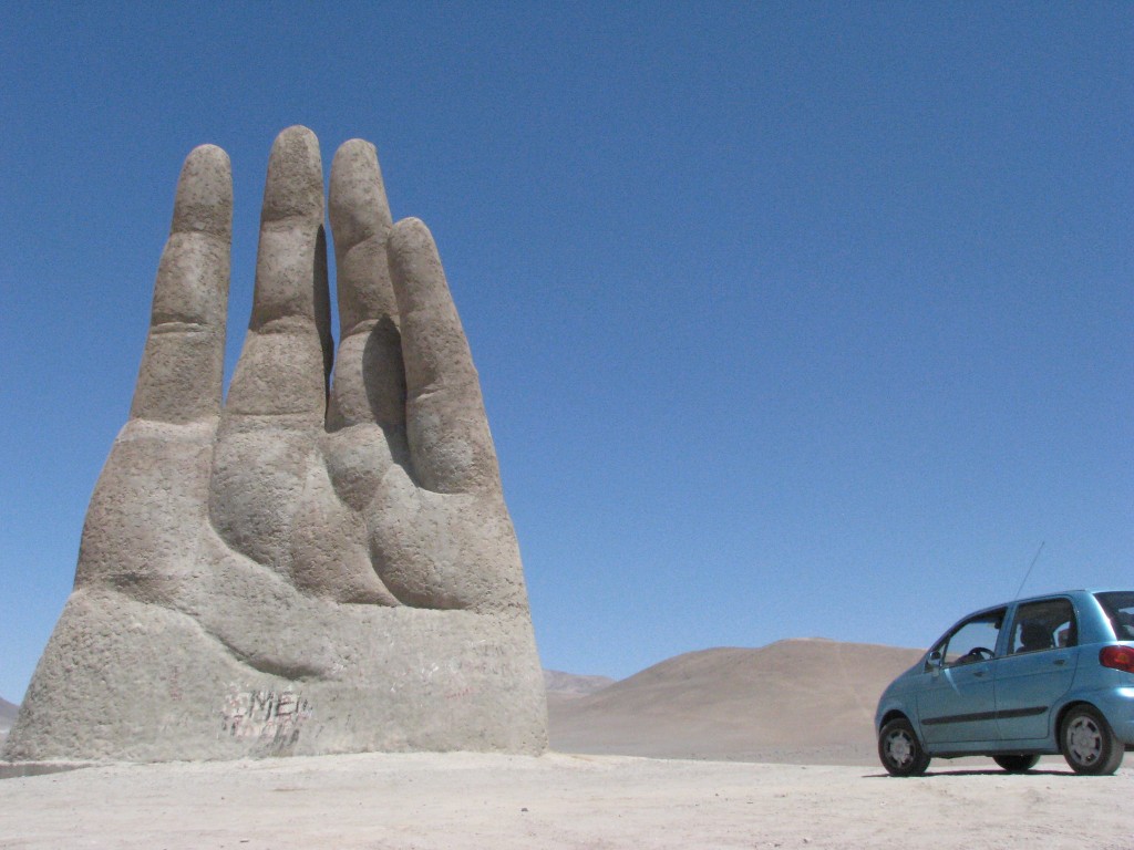 Foto: mano del desierto - Atacama, Chile