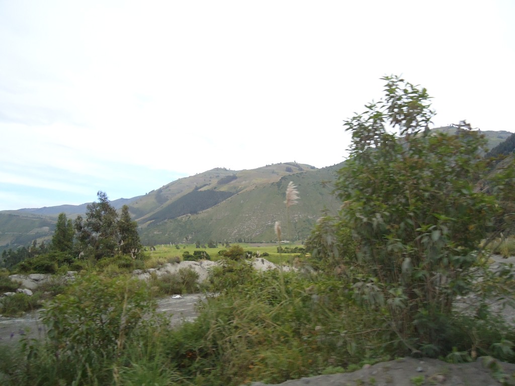 Foto: Via Baños Penipe - Bilbao (Chimborazo), Ecuador