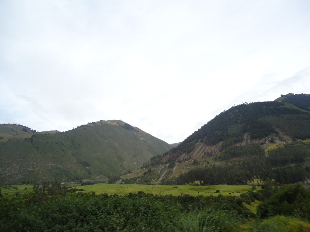 Foto: Via Baños Penipe - Bilbao (Chimborazo), Ecuador