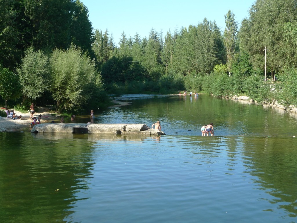 Foto: El Rio Nela - Villarcayo (Burgos), España