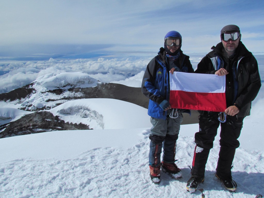 Foto: En la cumbre de Cotopaxi - Cotopaxi, Ecuador