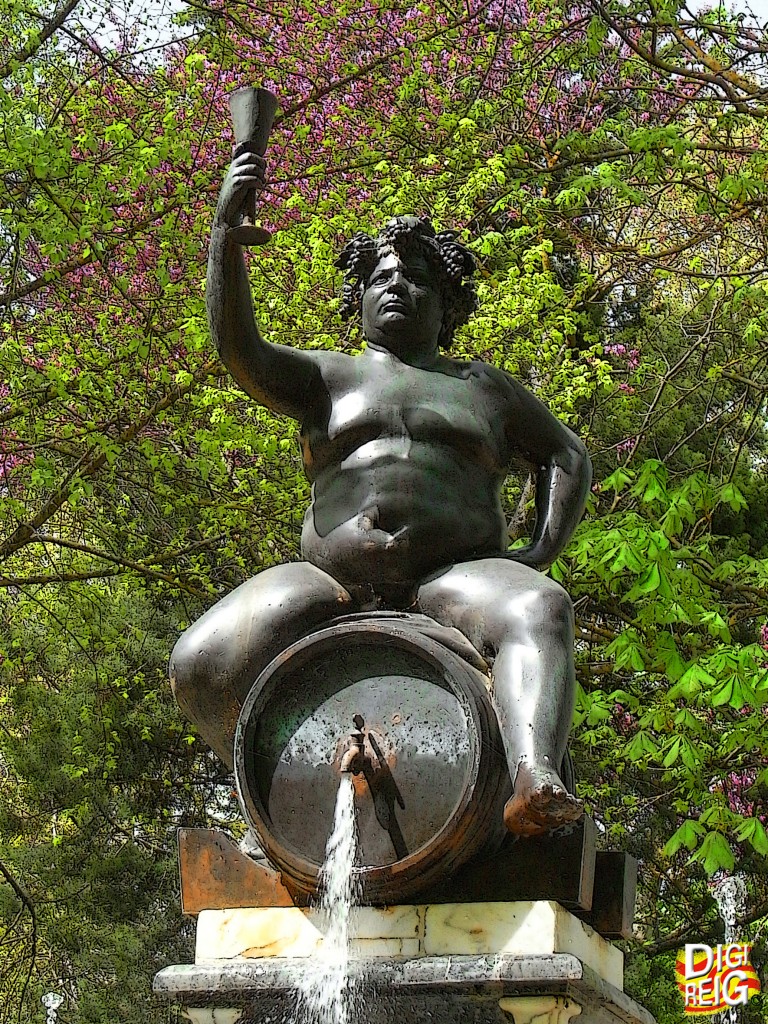 Foto: Jardín de la Isla 02-El Dios Baco - Aranjuez (Madrid), España