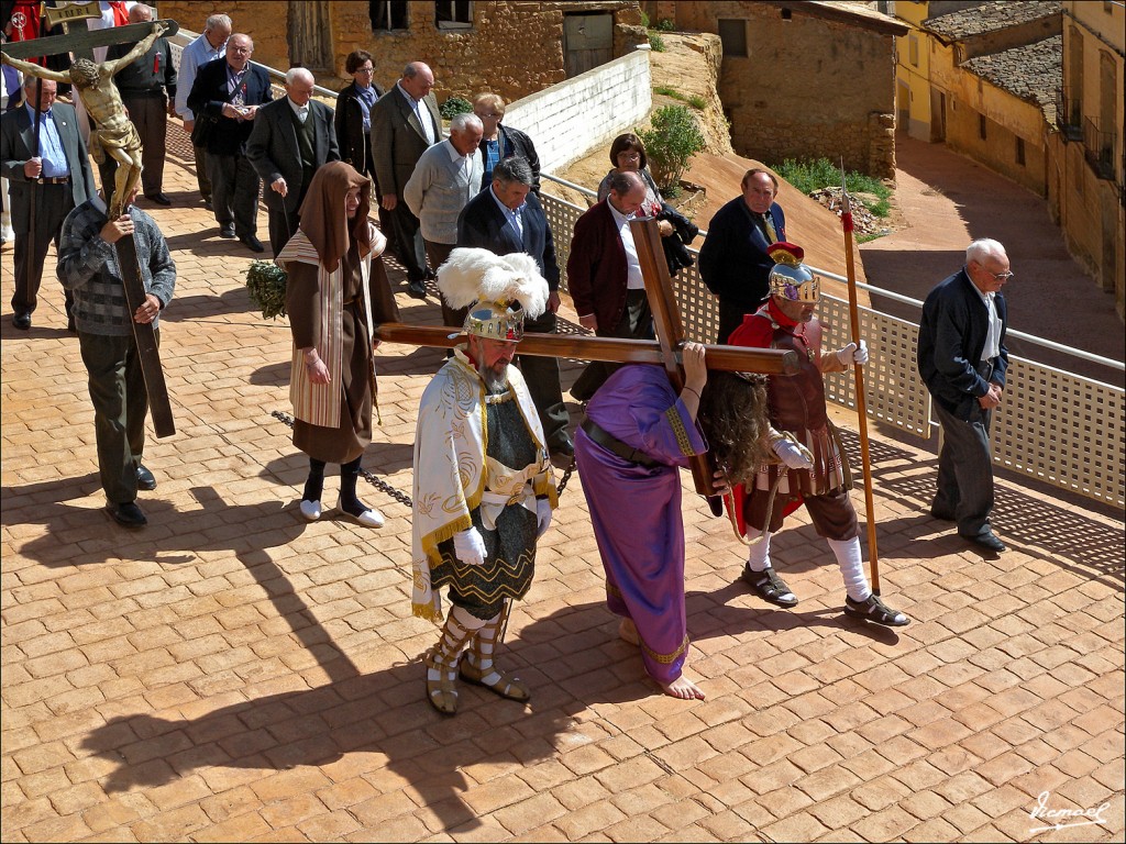 Foto: 110409-060 VIACRUCIS SAN PASCUAL - Torrehermosa (Zaragoza), España