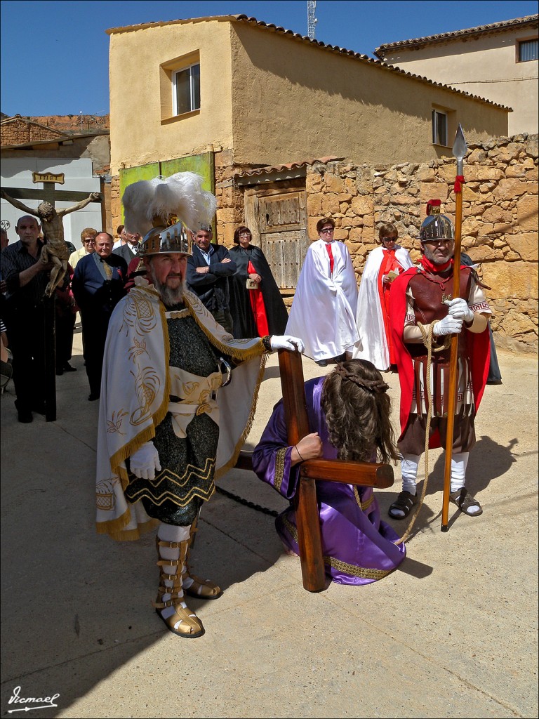 Foto: 110409-076 VIACRUCIS SAN PASCUAL - Torrehermosa (Zaragoza), España