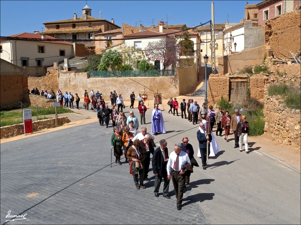 Foto: 110409-090 VIACRUCIS SAN PASCUAL - Torrehermosa (Zaragoza), España