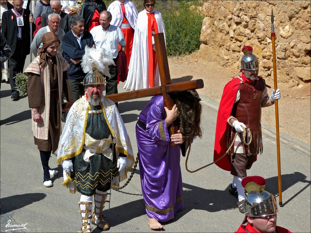 Foto: 110409-097 VIACRUCIS SAN PASCUAL - Torrehermosa (Zaragoza), España