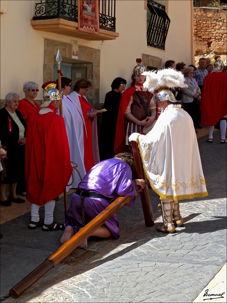 Foto: 110409-145 VIACRUCIS SAN PASCUAL - Torrehermosa (Zaragoza), España