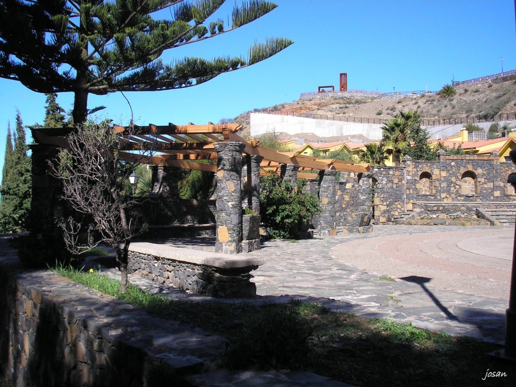 Foto: artenara el  pueblo de las casas-cuevas - Artenara (Las Palmas), España