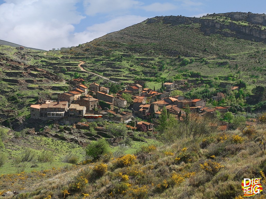 Foto: Núcleo del pueblo. - Patones de Arriba (Madrid), España