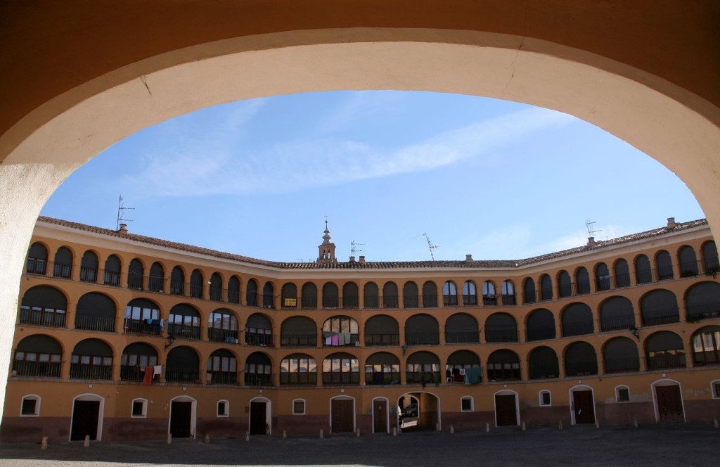 Foto: Plaza de Toros, escenario de corridas hasta los años 1870 - Tarazona (Zaragoza), España