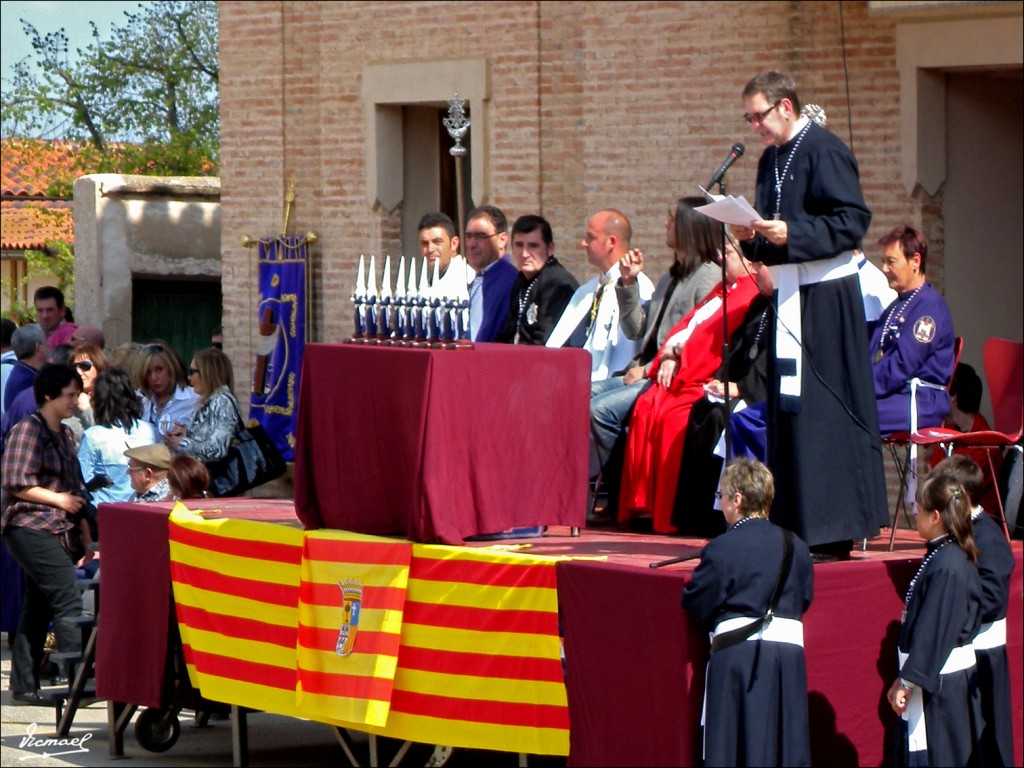 Foto: 110416-19 ARIZA, EXALTACION DE TAMBORES - Ariza (Zaragoza), España