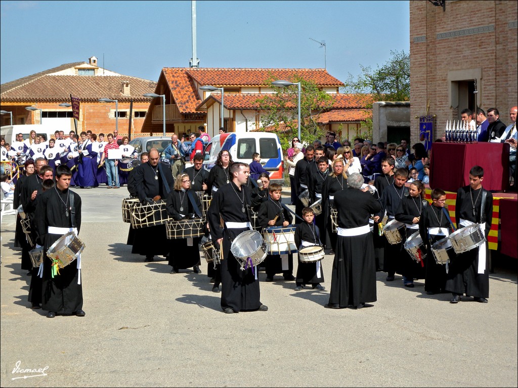 Foto: 110416-24 ARIZA, TAMBORES - Ariza (Zaragoza), España