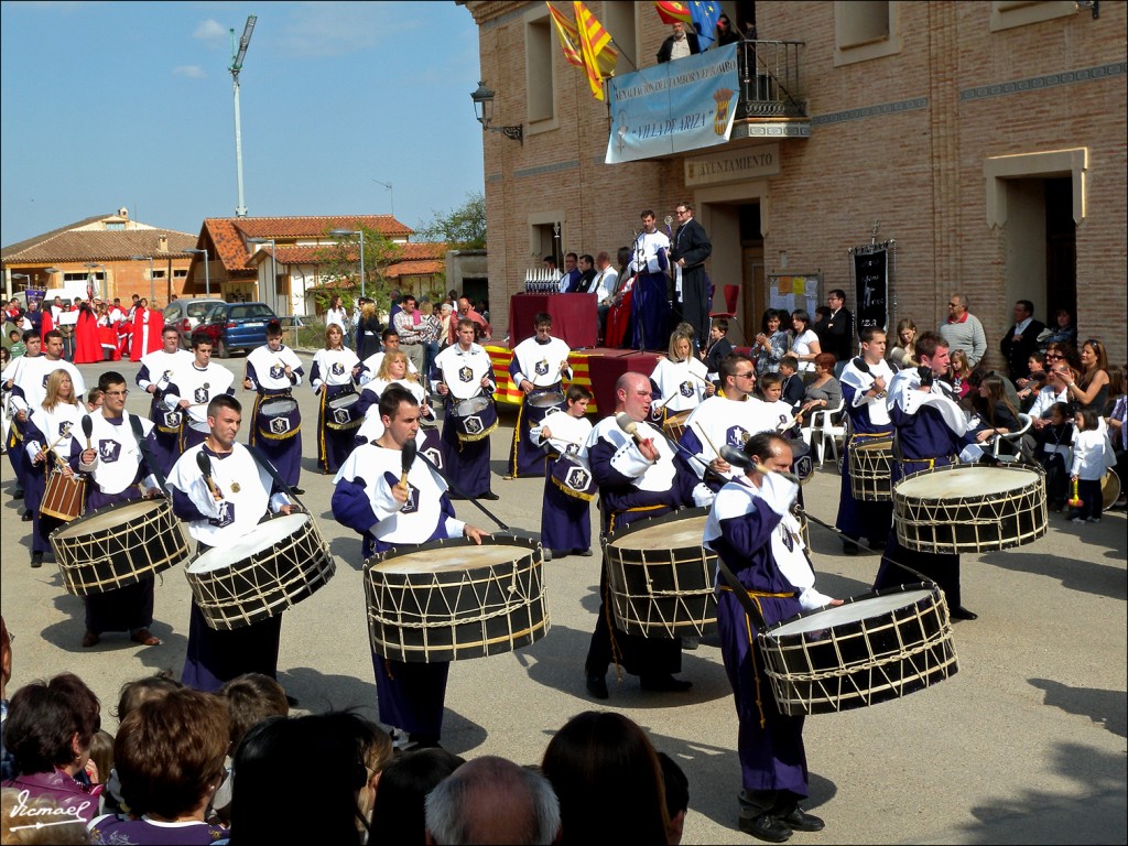Foto: 110416-41 ARIZA, TAMBORES - Ariza (Zaragoza), España