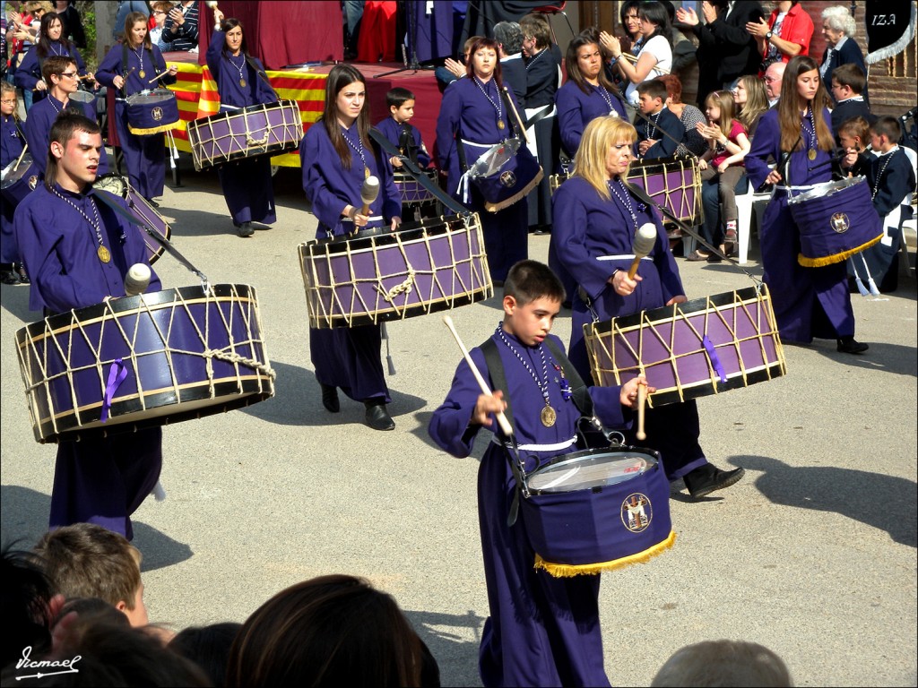 Foto: 110416-55 ARIZA, TAMBORES - Ariza (Zaragoza), España