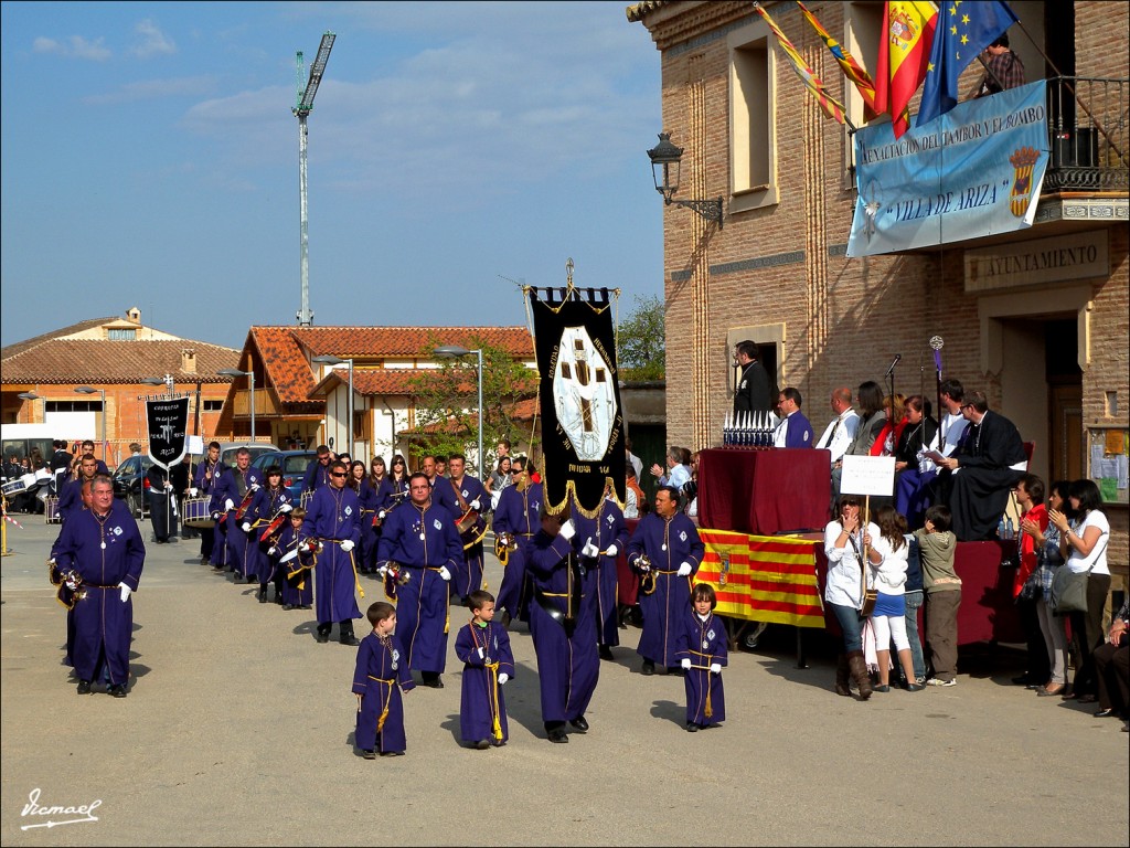 Foto: 110416-71 ARIZA, TAMBORES - Ariza (Zaragoza), España