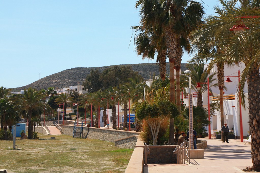 Foto: Vista del pueblo - Carboneras (Almería), España