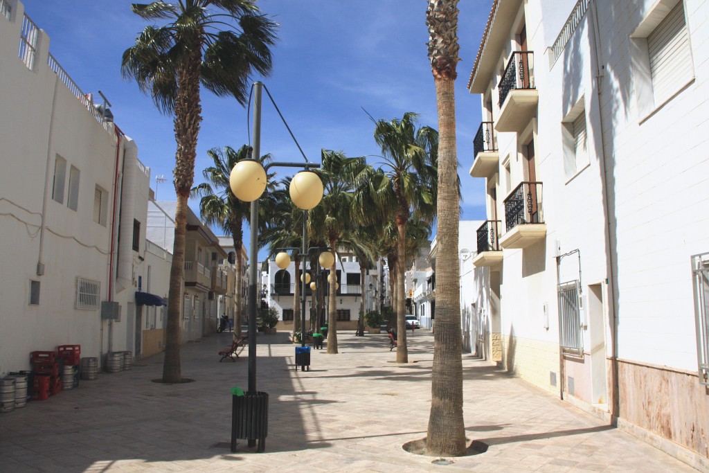 Foto: Vista del pueblo - Carboneras (Almería), España