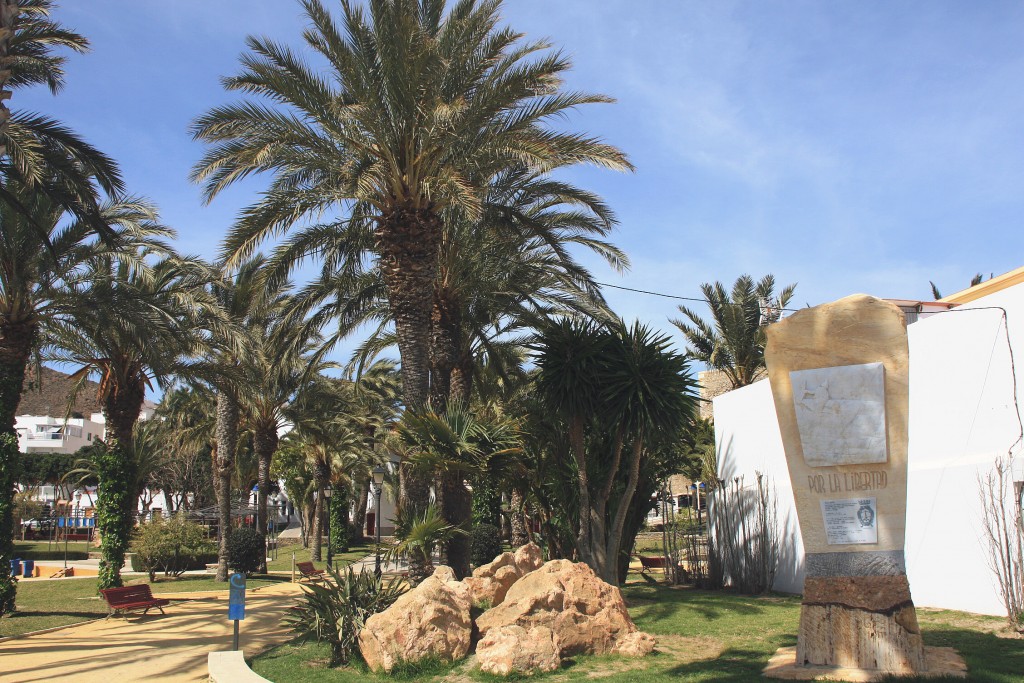 Foto: Vista del pueblo - Carboneras (Almería), España