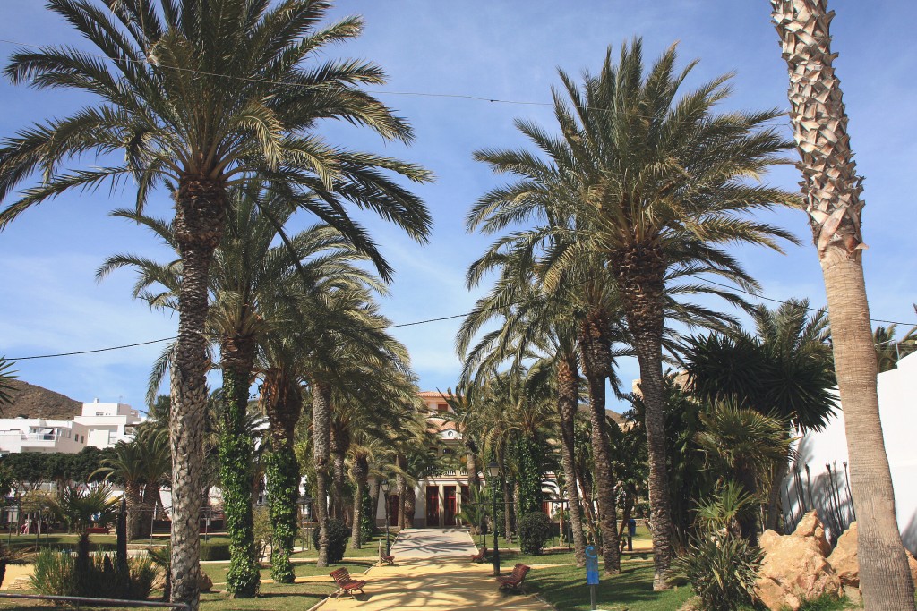 Foto: Vista del pueblo - Carboneras (Almería), España