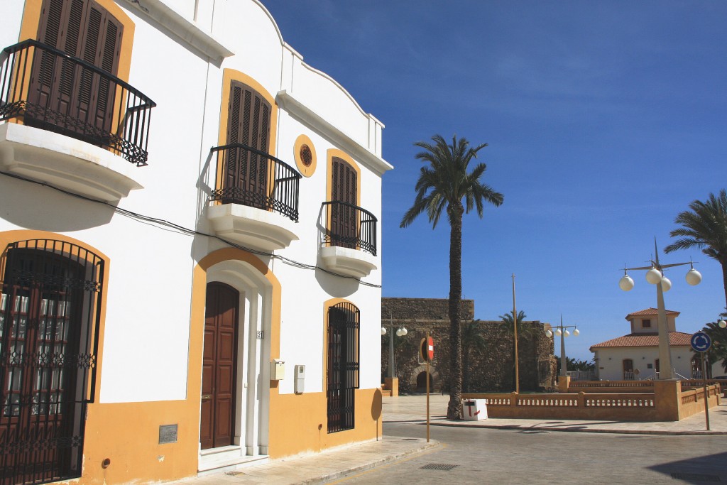 Foto: Vista del pueblo - Carboneras (Almería), España